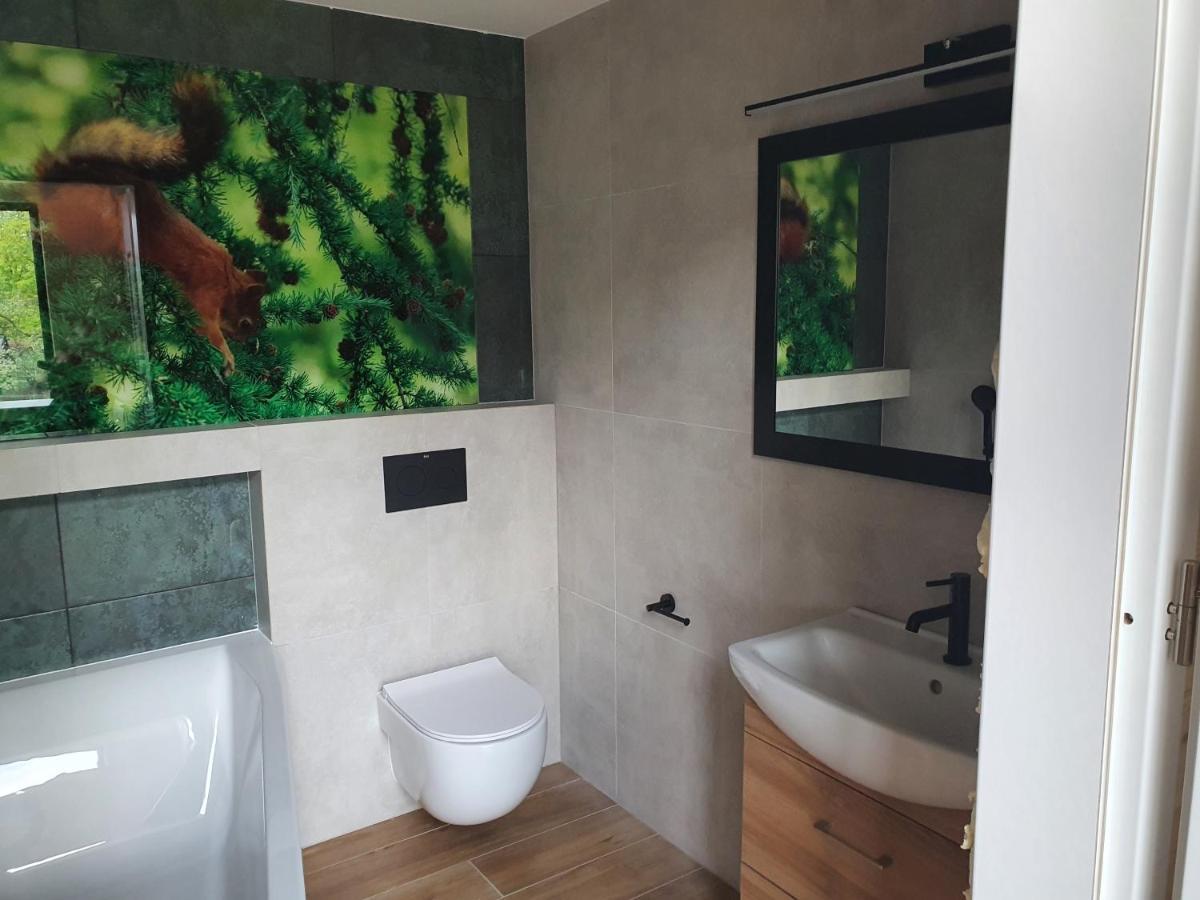 Ostrzycki Las Domki Nad Jeziorem -Balia-Sauna-Prywatny Pomost Pierszczewo Esterno foto