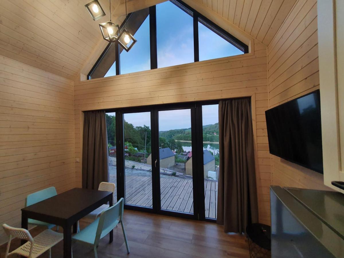 Ostrzycki Las Domki Nad Jeziorem -Balia-Sauna-Prywatny Pomost Pierszczewo Esterno foto