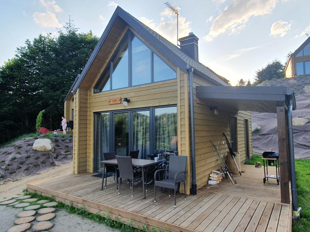 Ostrzycki Las Domki Nad Jeziorem -Balia-Sauna-Prywatny Pomost Pierszczewo Esterno foto