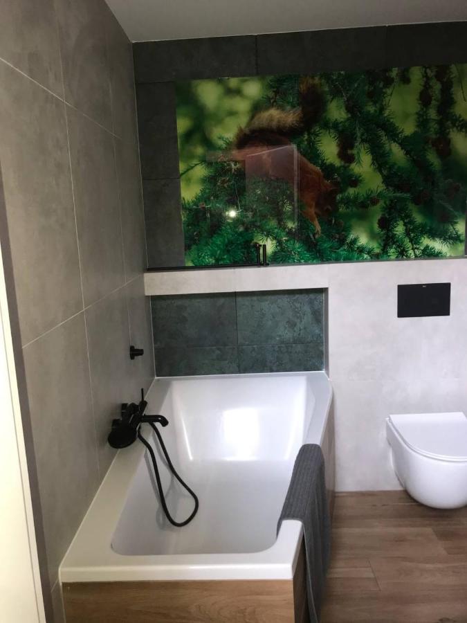 Ostrzycki Las Domki Nad Jeziorem -Balia-Sauna-Prywatny Pomost Pierszczewo Esterno foto