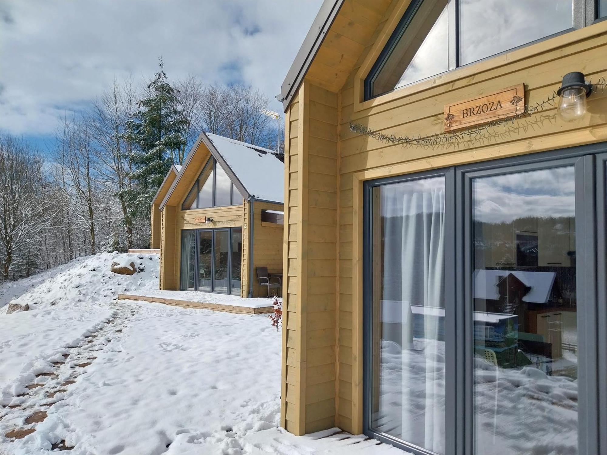 Ostrzycki Las Domki Nad Jeziorem -Balia-Sauna-Prywatny Pomost Pierszczewo Esterno foto